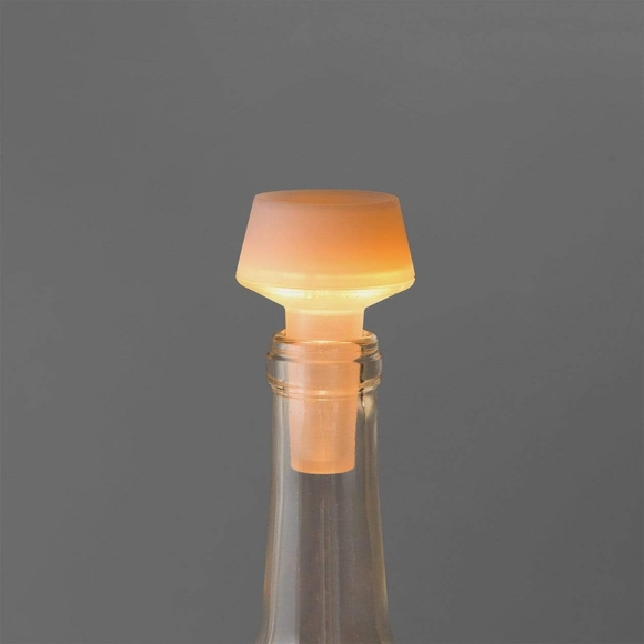 L.E.D. Bottle Stoppers by Rabbit  Rare! - Picture 2 of 9